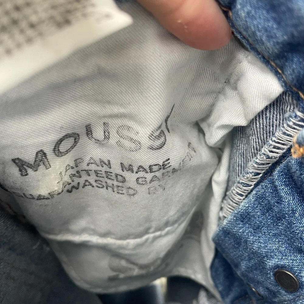 Moussy Bowie Tapered Jeans in Blue